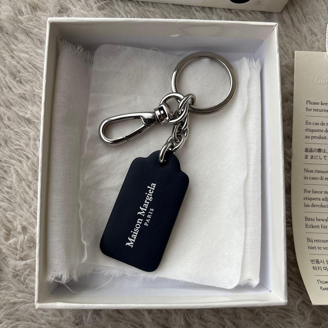papico.様】メゾン マルジェラ 4ステッチ レザー キーホルダー - メルカリ