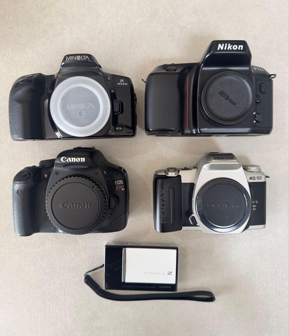 【まとめ売り】 デジタル一眼レフカメラ×4点+デジタルカメラ×1点 Amazon | NBD 4K 4800万画素・120FPSデジタルカメラ【Wi-Fiとアプリ