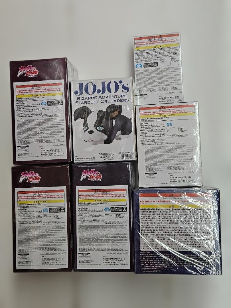 ジョジョの奇妙な冒険シリーズ フィギュア　7点セット