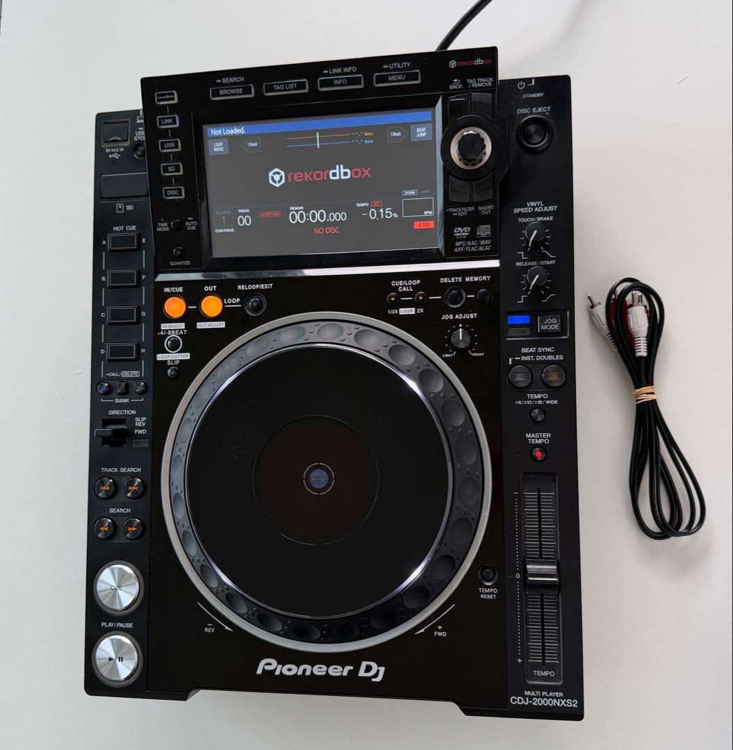 【動作品】②Pioneer DJ CDJ-2000NXS2 CDJ-2000NXS2 (archived) Professional DJ multi player with disc