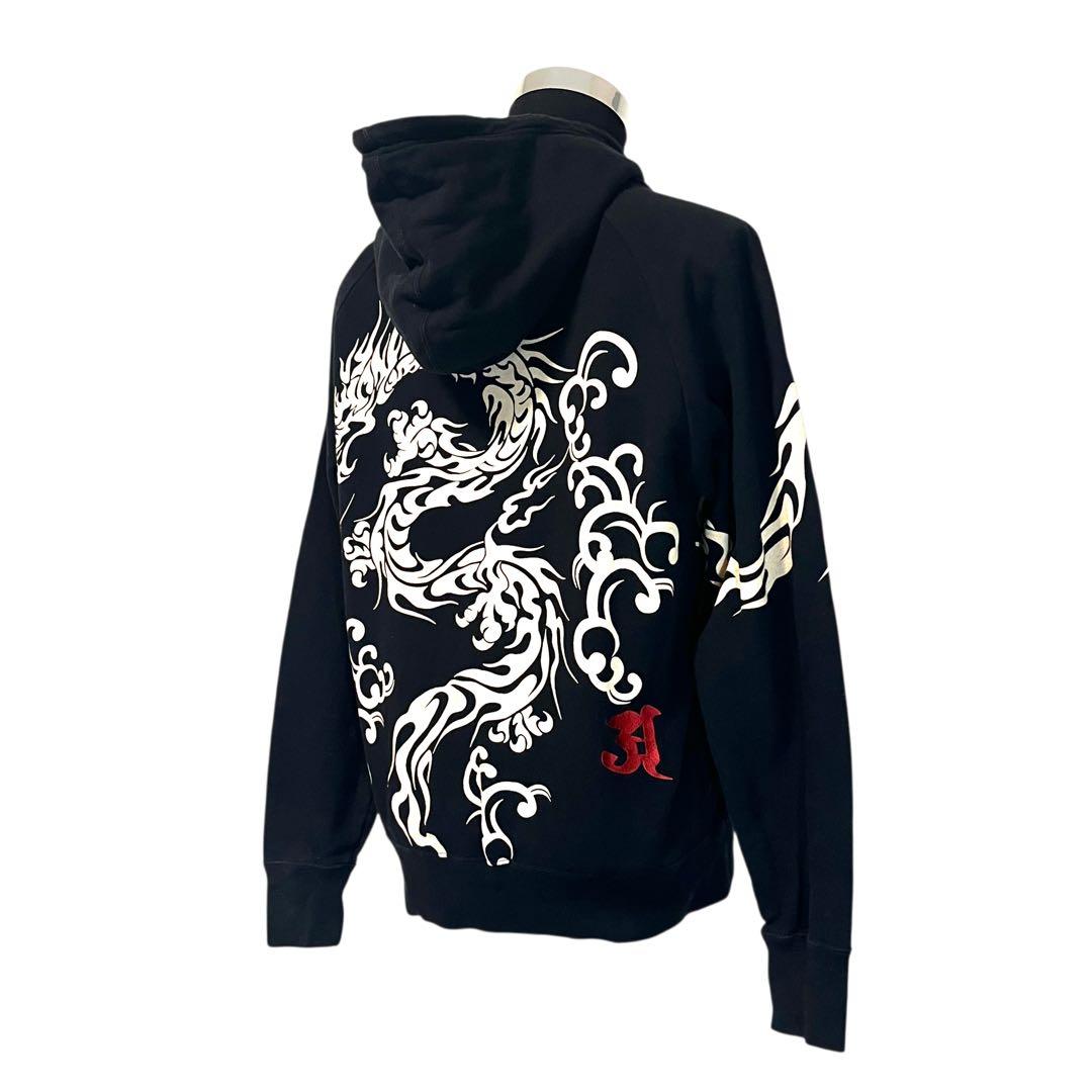 完売品】【L】絡繰魂 龍 スエット パーカー セットアップ メンズ