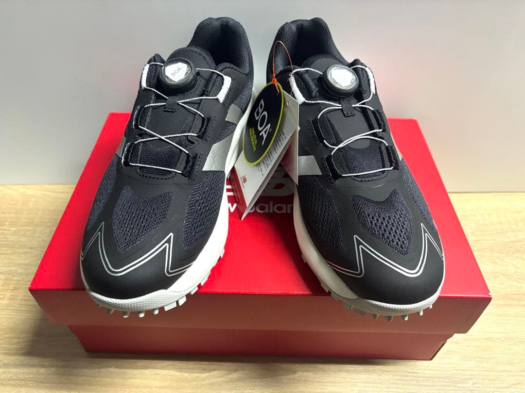 未使用 26.5cm 2E ニューバランスゴルフシューズUGS1001Fブラック