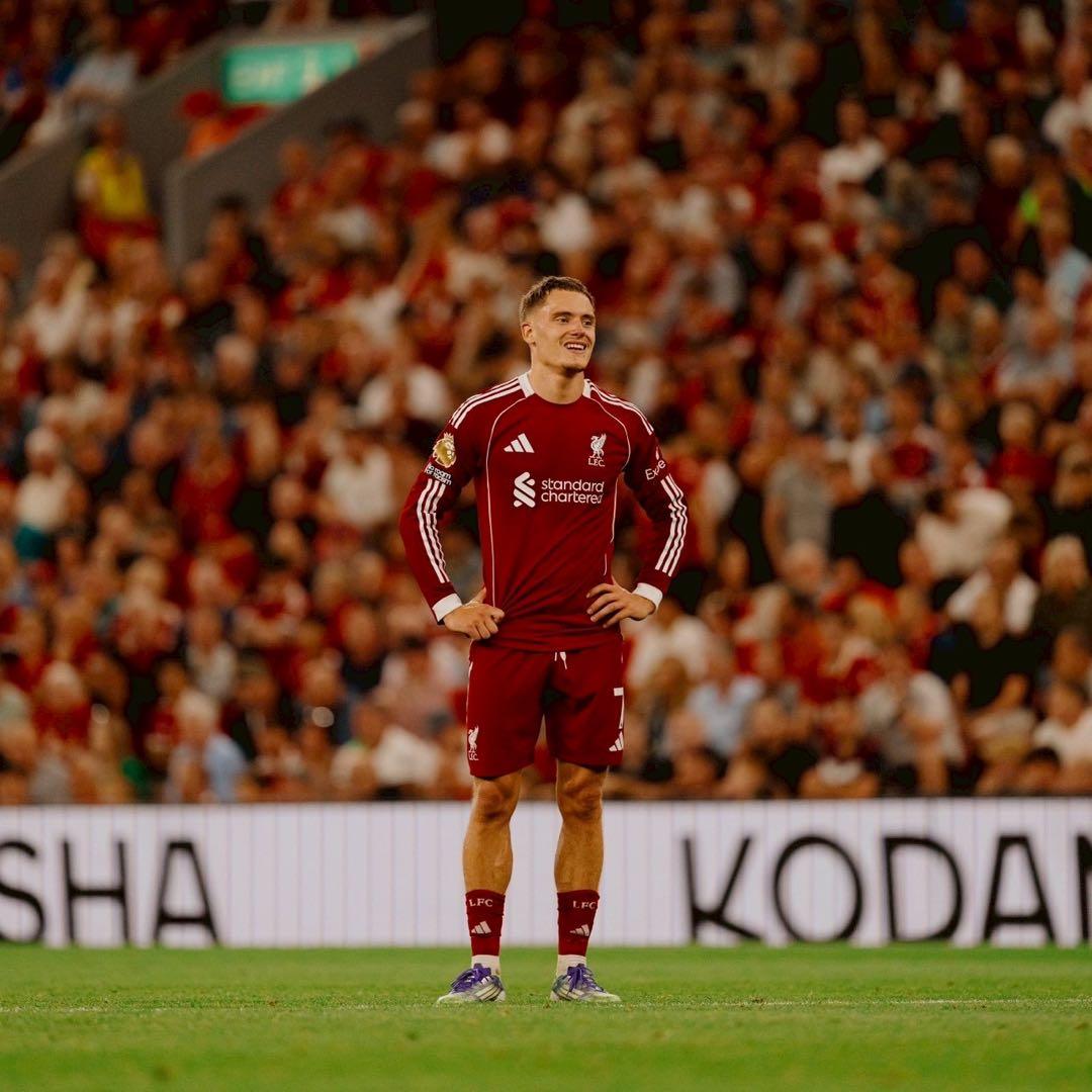 リバプール 25/26 ユニフォーム ホーム 長袖 オーセンティック