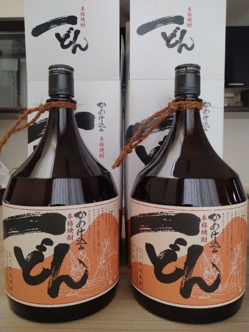 かめ仕込み本格焼酎一どん 鹿児島県｜芋】かめ仕込み 一どん（1800ml）25度 杜氏の里笠沙 南さつま市