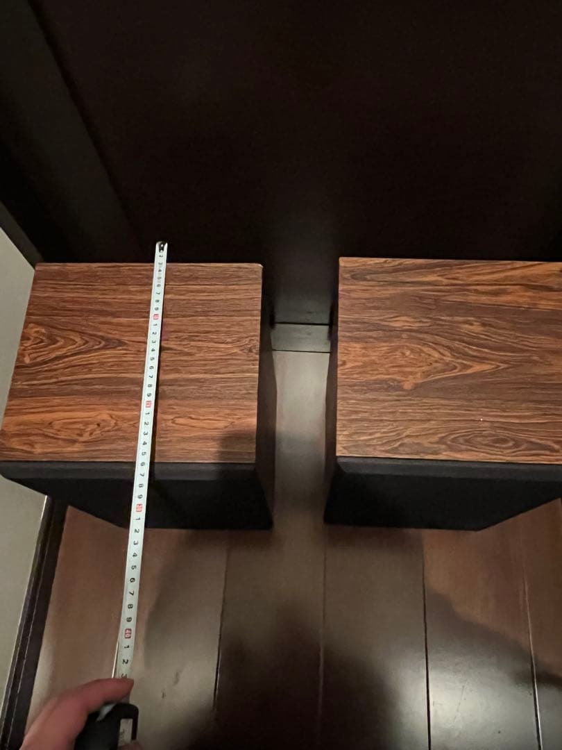 良品】ヴィンテージ スピーカー ペア 木目調 音出し確認済み - メルカリ