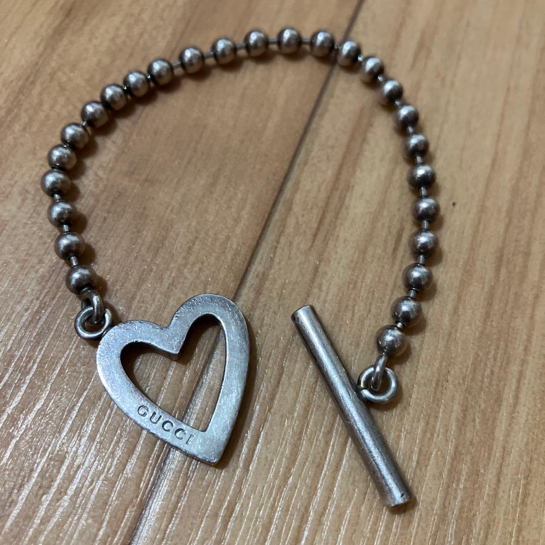 GUCCI ブレスレット 正規BOX 付き 】 グッチ ブレスレット メンズ シルバー 925 GUCCI