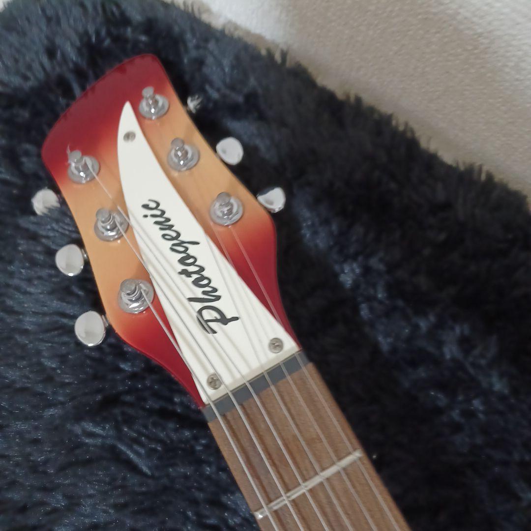 PhotoGenic エレキギター Rickenbacker タイプ ケース付き - メルカリ
