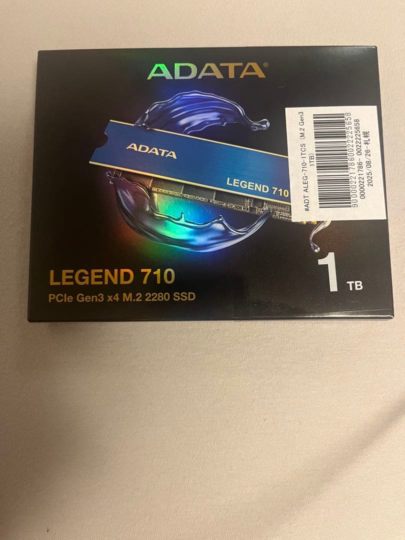 内蔵型SSD ADATA LEGEND 710 1TB M.2 SSD Amazon | ADATA SSD Legend 710 M.2 1TB PCIe Gen4x4 2280 | エイ