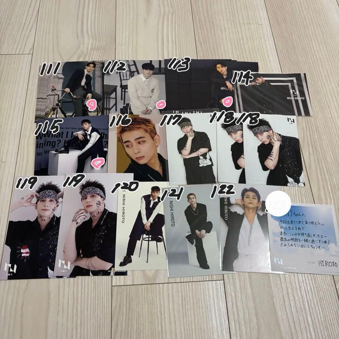 INI グッズ まとめ売り/メンバー多数/画像16枚あります/公式グッズのみ