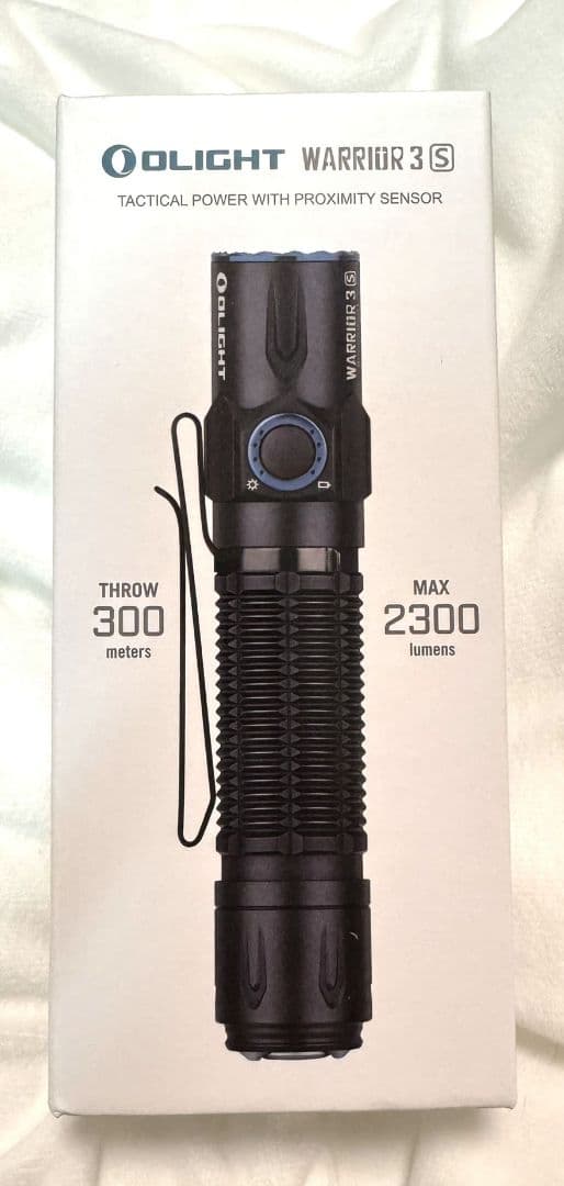 ライト・ランタン OLIGHT WARRIOR 3S Olight Warrior 3S High Beam Flashlight 2300 Lumens