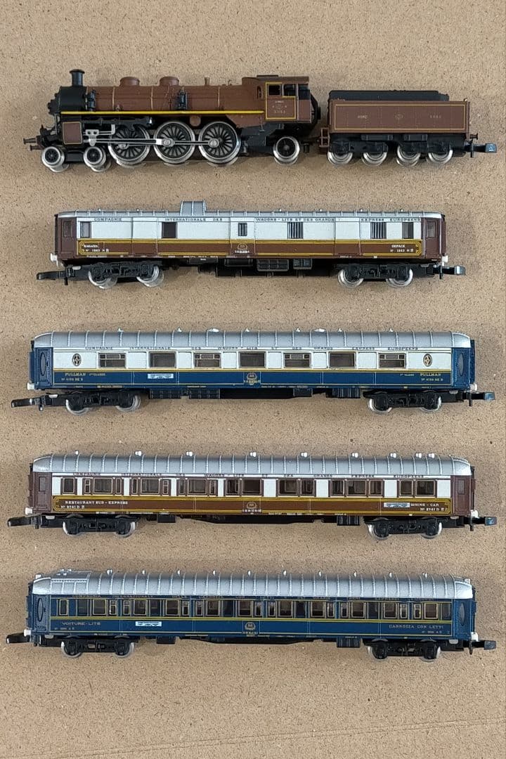 メルクリン mini club オリエント急行 5両セット Zゲージ - メルカリ