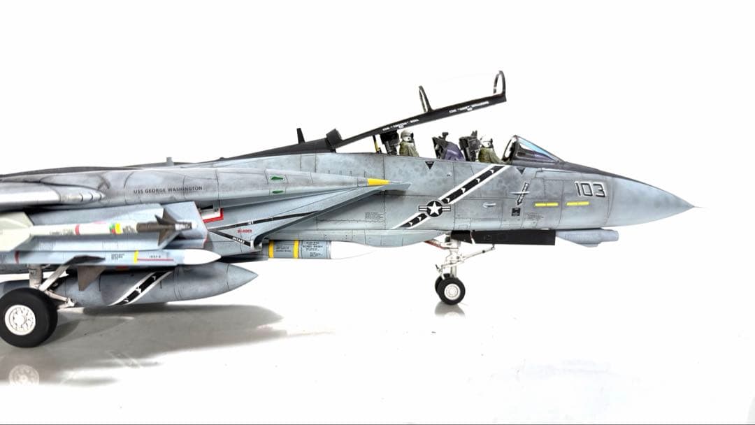 タミヤ1/48 F-14D TOMCAT ジョリーロジャース仕様VF-103 - メルカリ