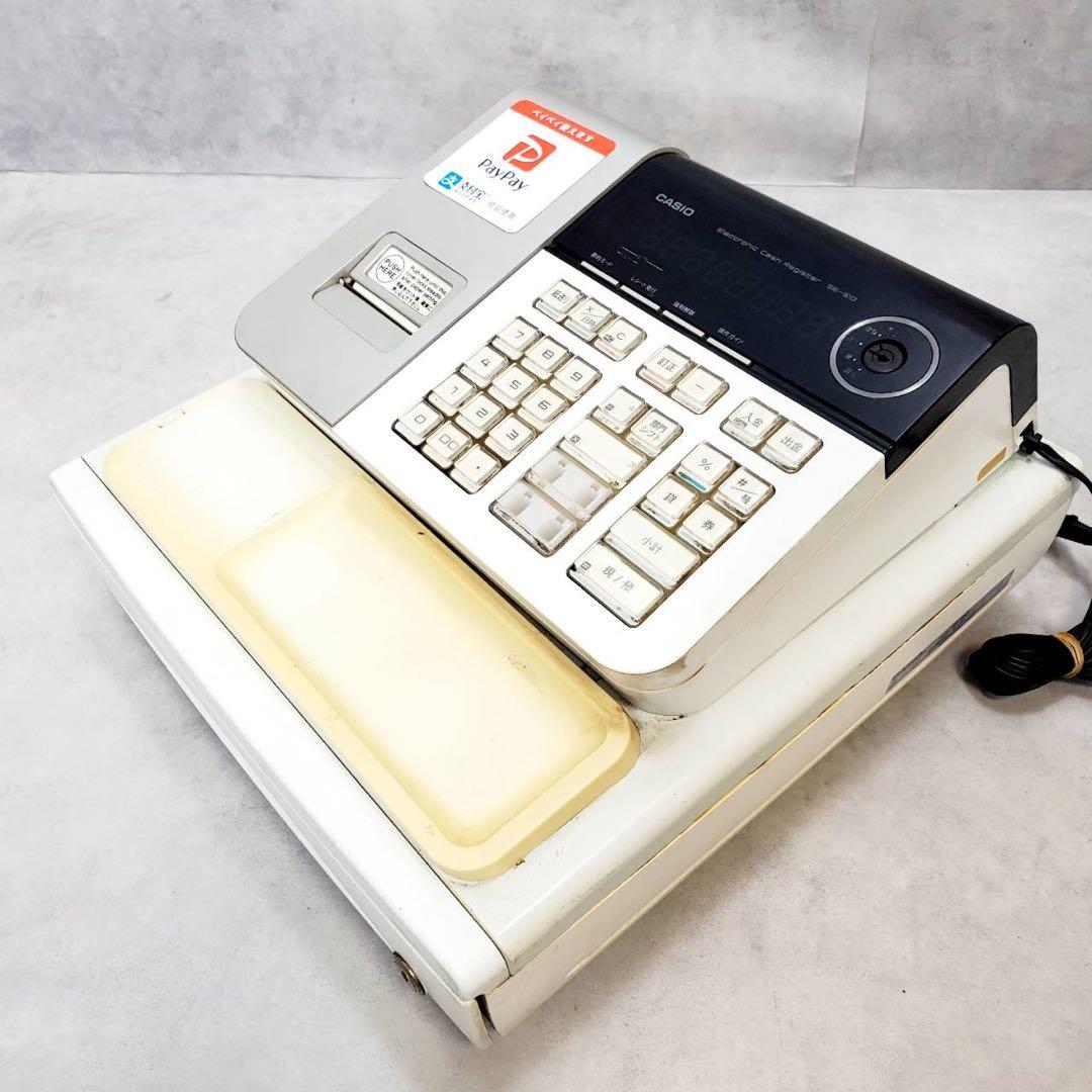 動作良好】CASIO カシオ 電子レジスター SE-S10 鍵付き - メルカリ