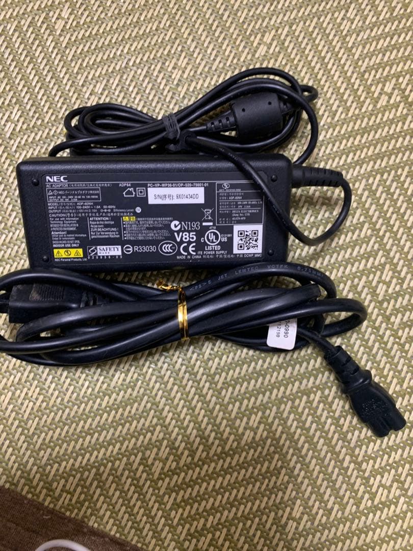 NEC ADP64 純正ACアダプター 19V 3.16A ADP-60NH - メルカリ