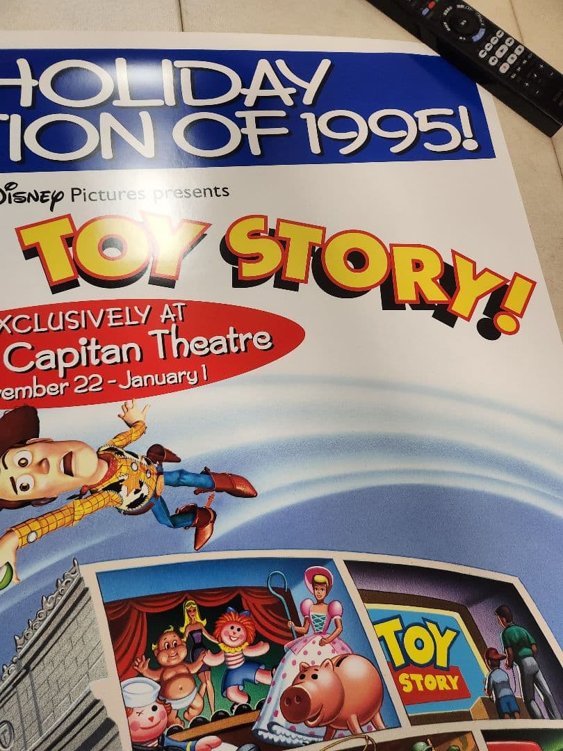 トイストーリー アメリカ版 映画ポスター エル・キャピタンシアター