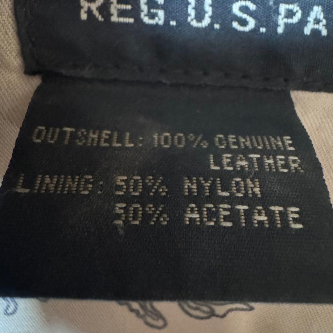 AVIREX G-1 A-2 レザーフライトジャケット 黒 本革 7823 - メルカリ