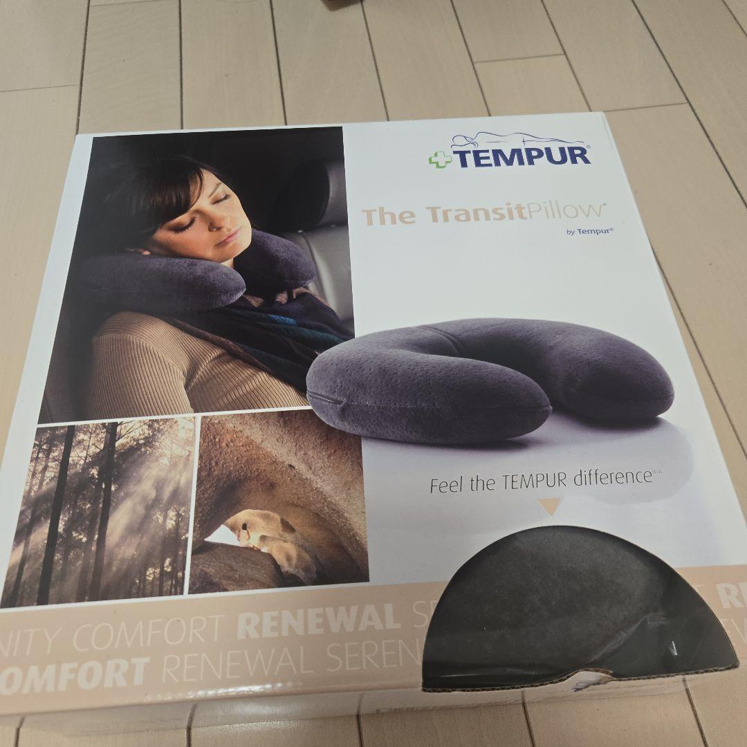 TEMPUR Transit Pillow 30x28x8cm グレー - メルカリ