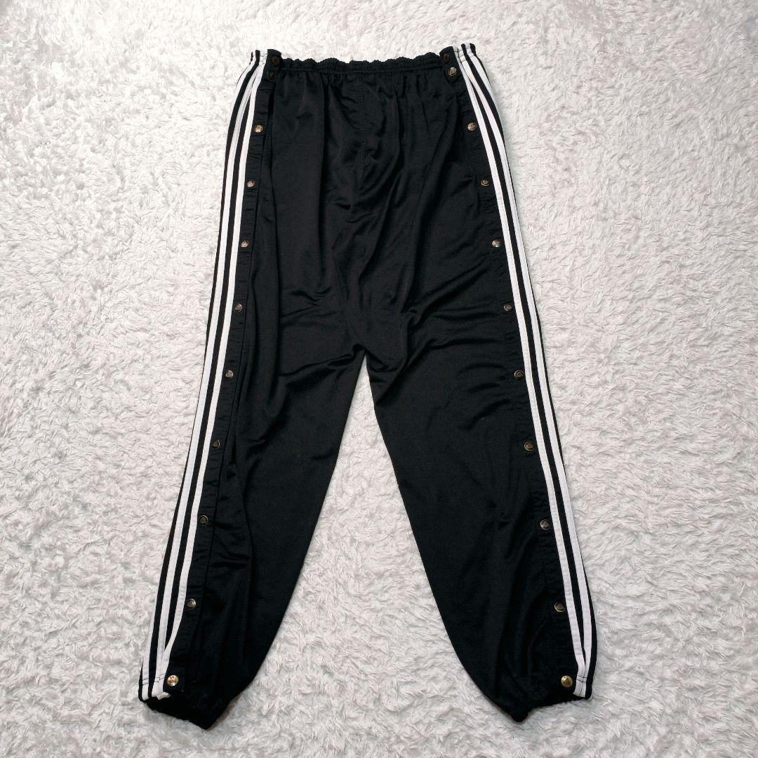 adidas アディダス サイド スナップ ボタントラック パンツ 90s XL