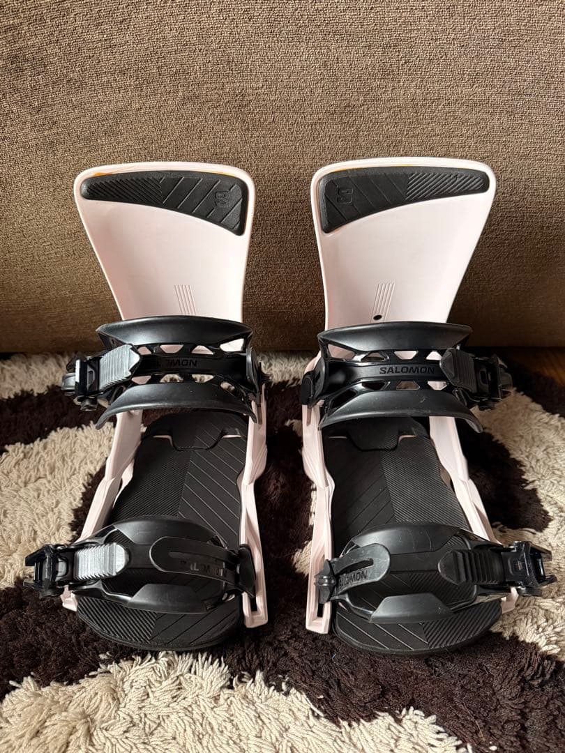 サロモン RHYTHM Sサイズ ビンディング ピンク スノーボード ビンディング SALOMON RHYTHM PINK 25-26 送料無料 日本