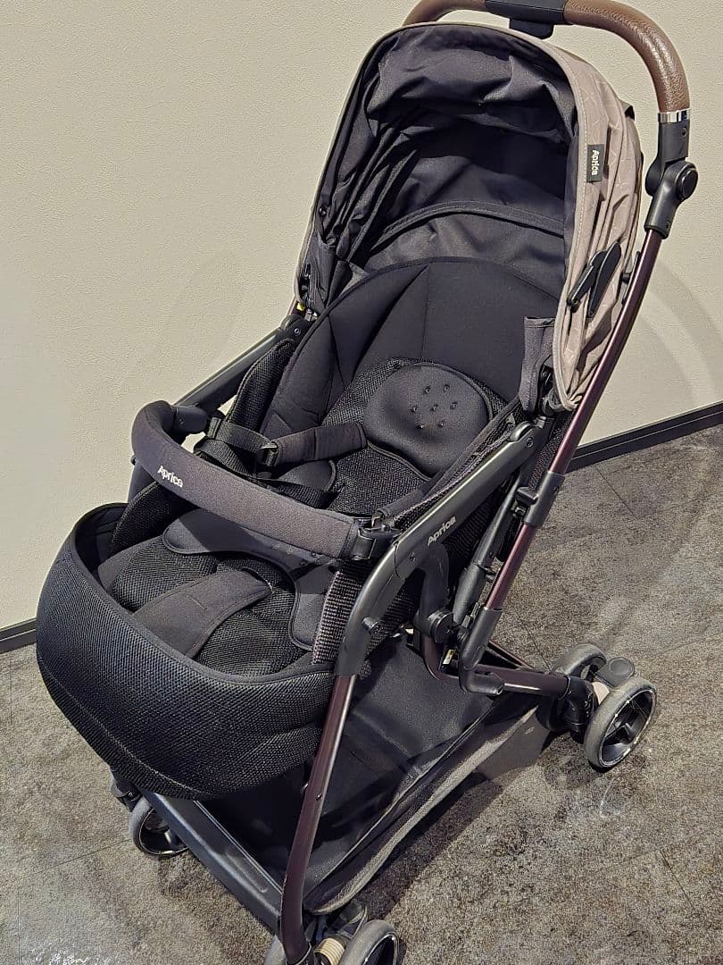 お買い得✨Aprica オプティア クッション グレイス ベビーカー アップリカ アップリカ（Aprica） ベビーカー a型 ab型 オプティア クッション