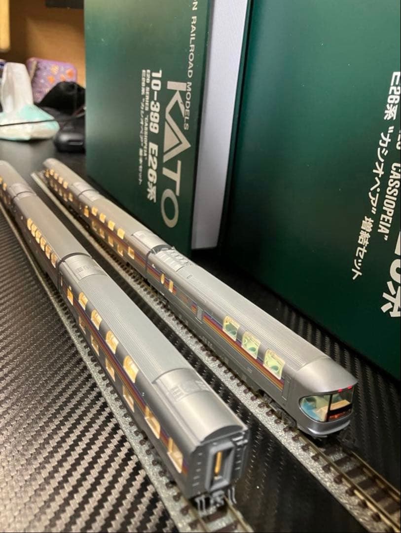 【最終値下げ】KATO E26系 カシオペア 12両 KATO純正室内灯付