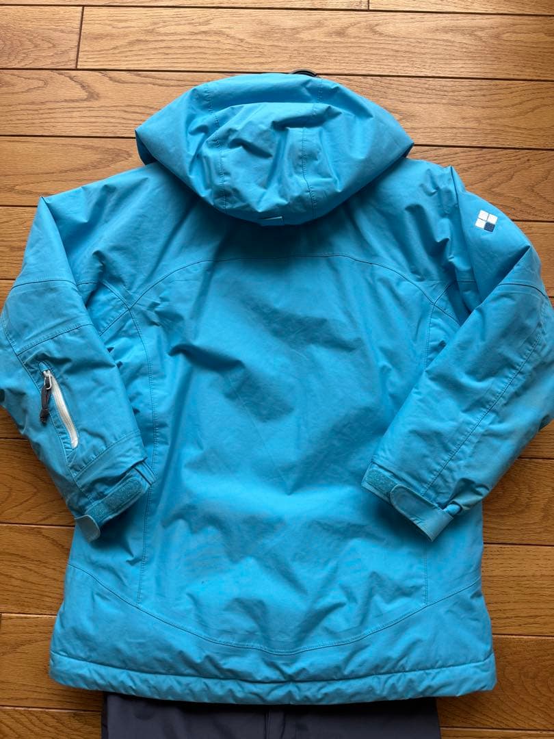 montbell 子ども用 スキーウェア 青 上下130 - メルカリ