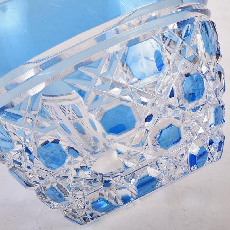 江戸切子 各務クリスタル 八角篭目 懐石杯 共箱 2点まとめて M R8984