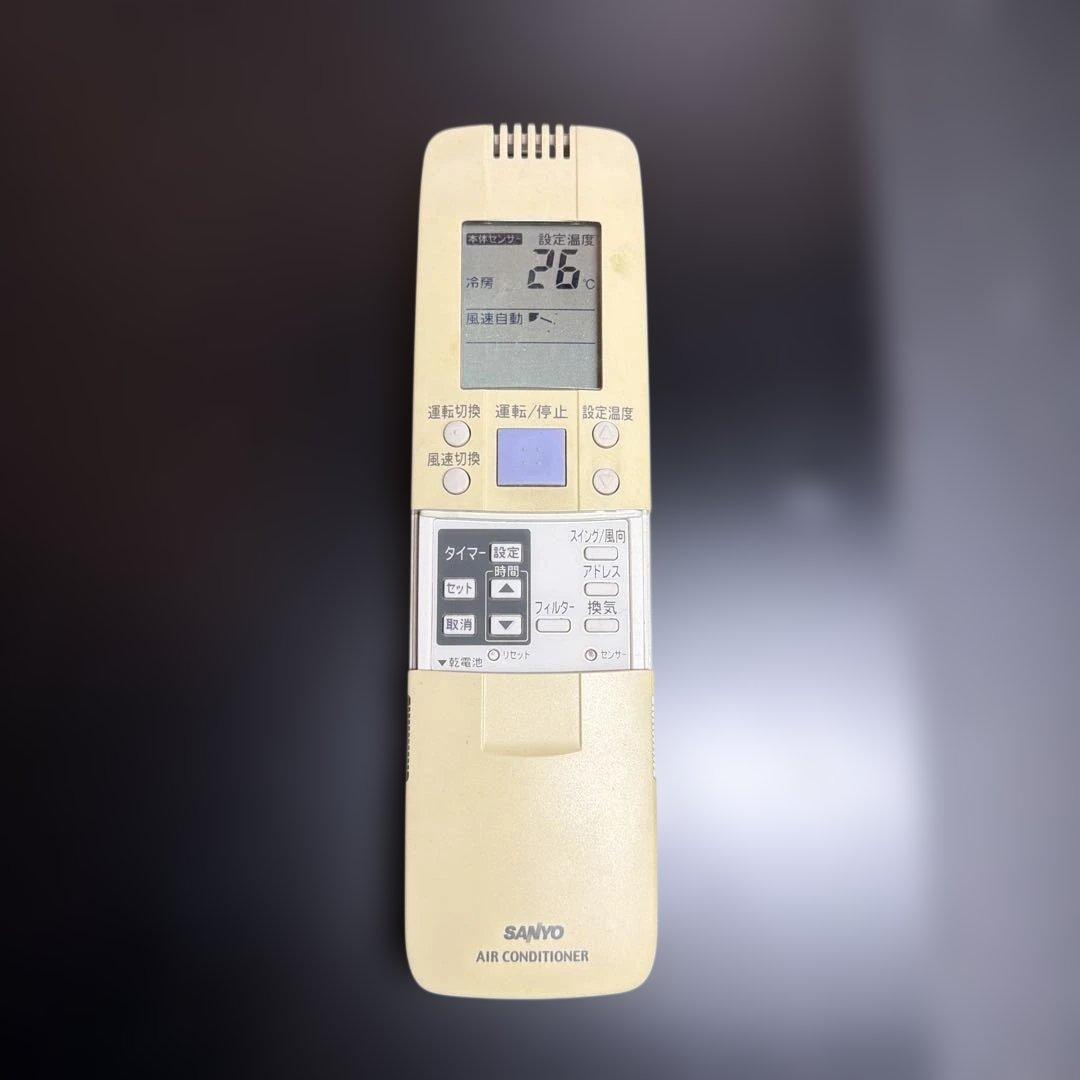 SANYO エアコン用リモコン RCS-SH1A - エアコン本物