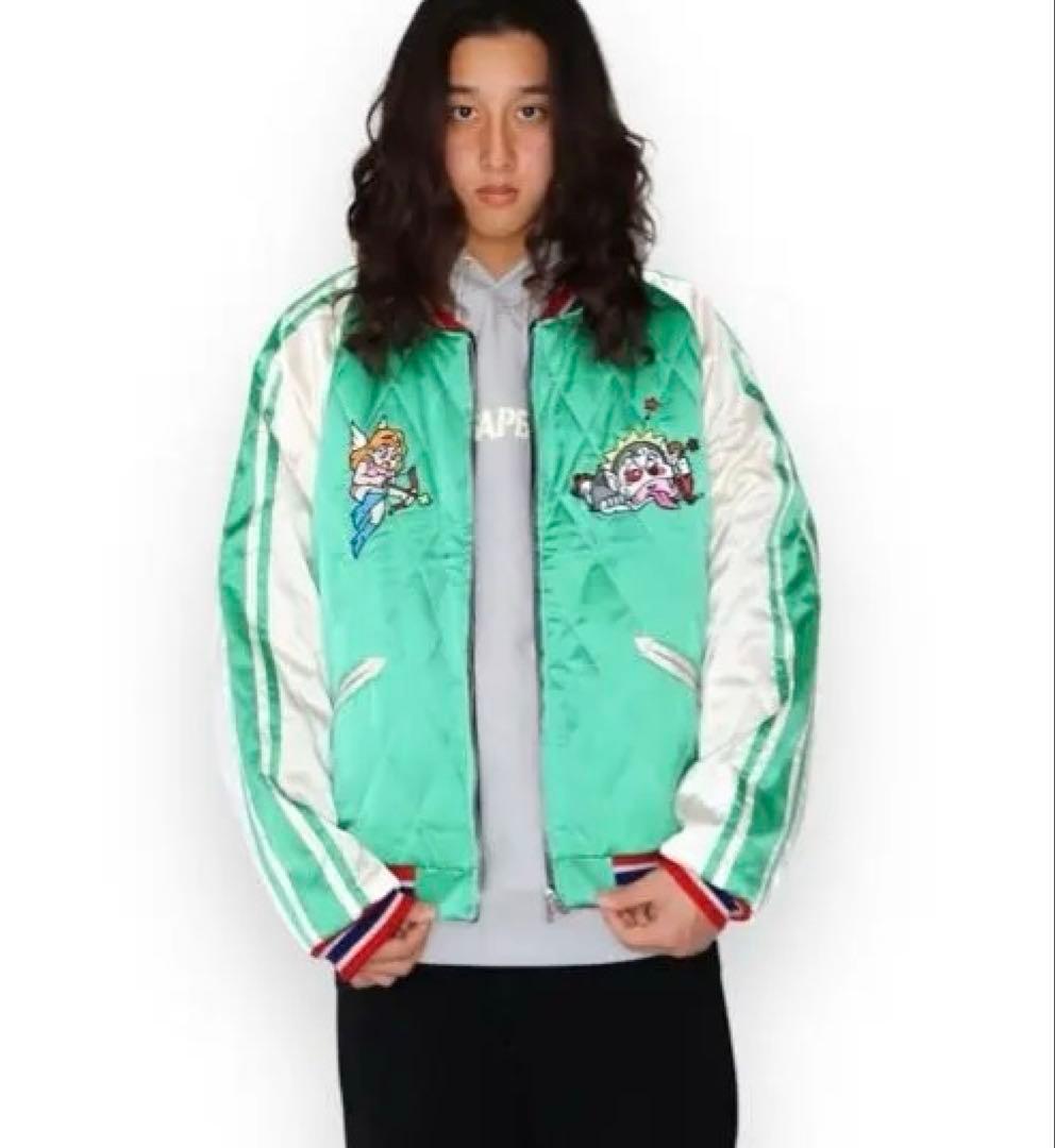 SAPEur×ビックリマン リバーシブルスーベニアジャケット - メルカリ