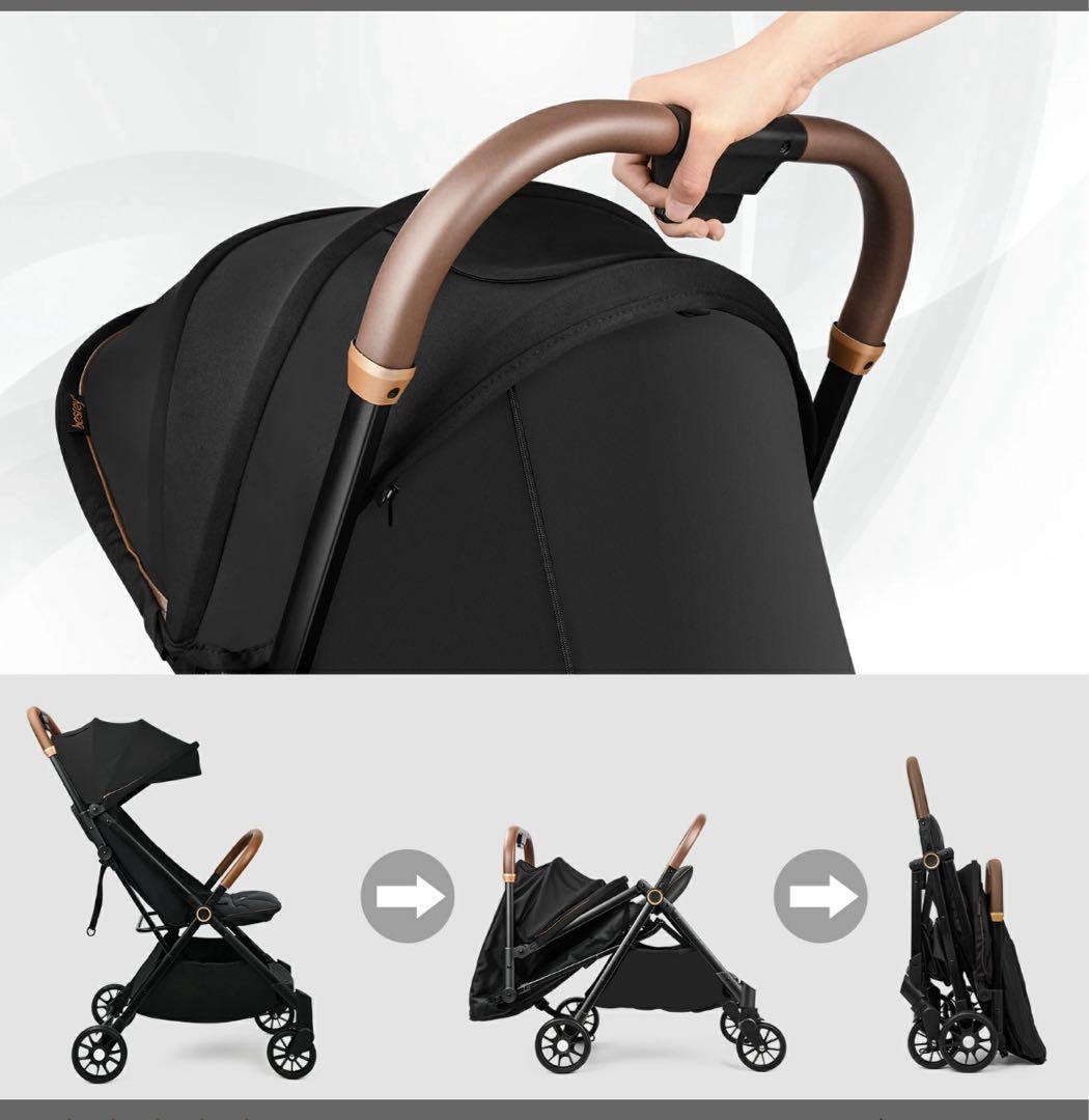 RYO様【新品】ベビーカー 軽量 5.0kg ハイシートベビーカー折りたたみ簡単