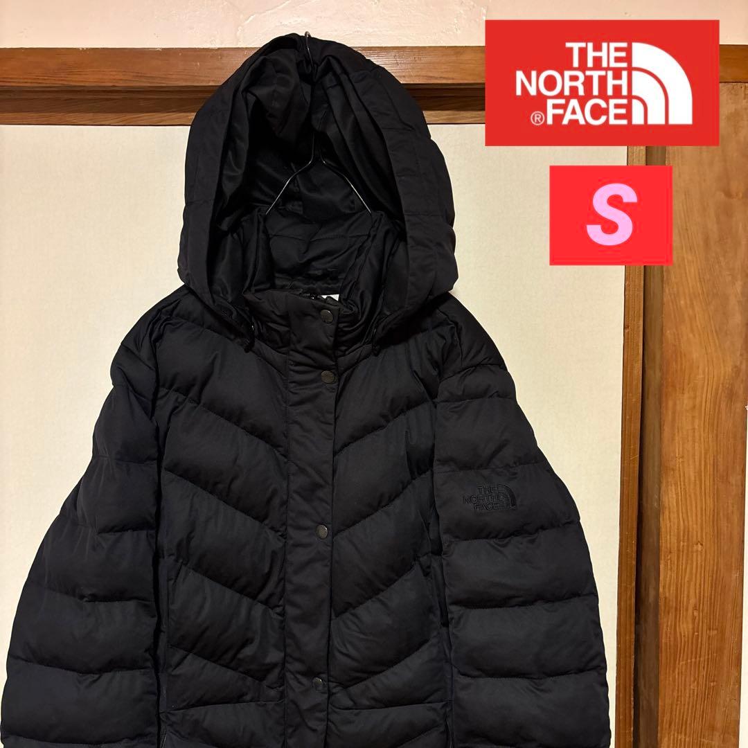 美品 THE NORTH FACE ロングダウン レディースS シンプル 綺麗 THE NORTH FACE（ザ ノースフェイス） ダウンコート ダウンジャケット
