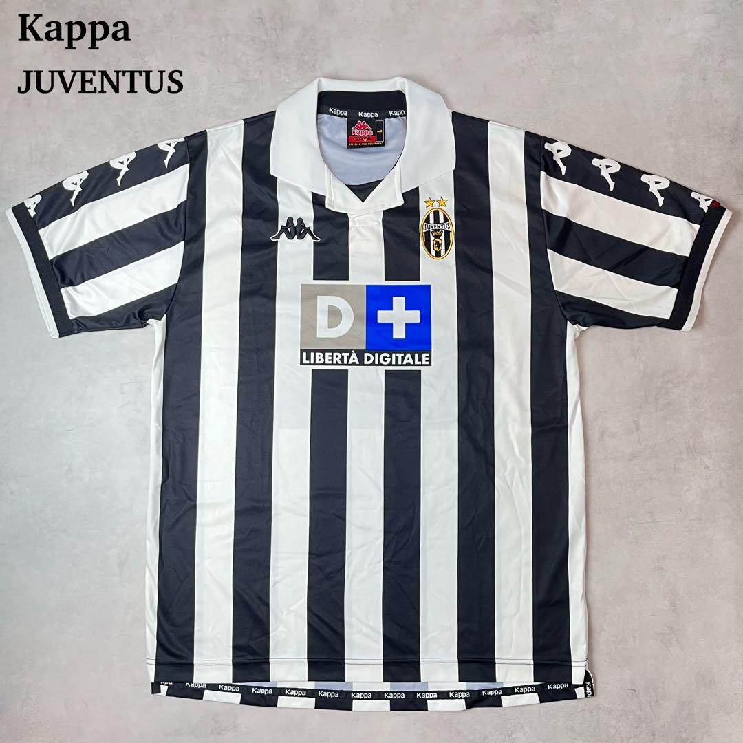 Kappa JUVENTUS オーセンティック 99-00 ユニフォーム L Juventus 98/99 • Home Shirt • XL – Real Vintage Football