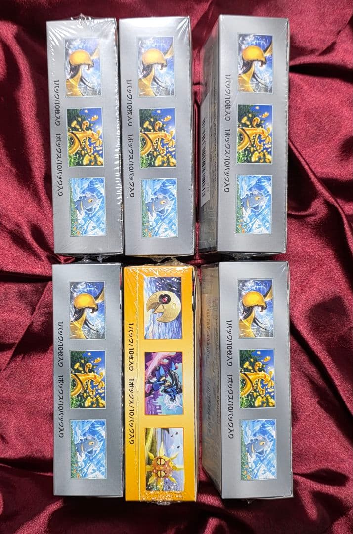 シャイニートレジャーex box Vユニ シュリンク付き　全6boxセット