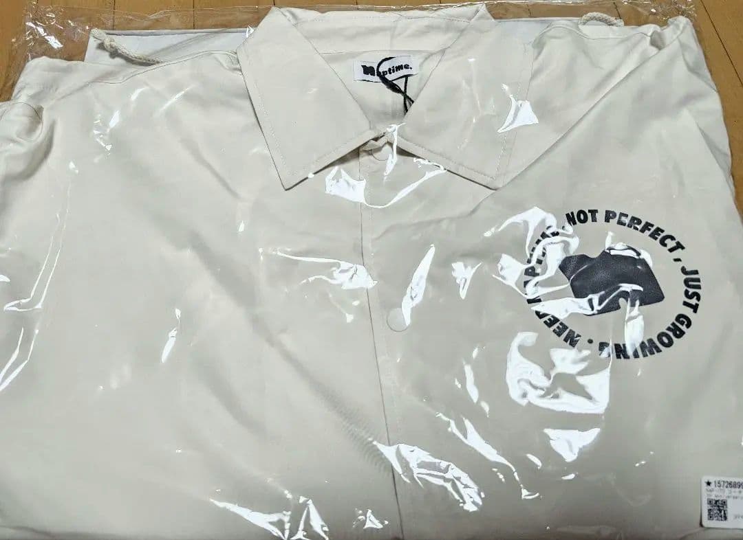 Naptime コーチジャケット Re:10th Anniversary 白