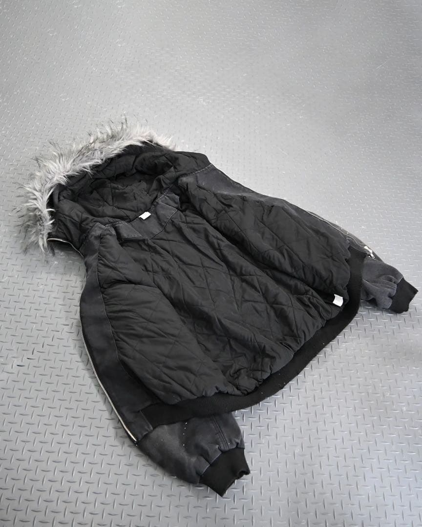 地底人オンライン ウォッシュドファージャケット Lサイズ - メルカリ