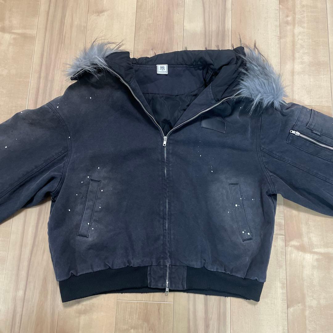 地底人オンライン ウォッシュドファージャケット Lサイズ - メルカリ