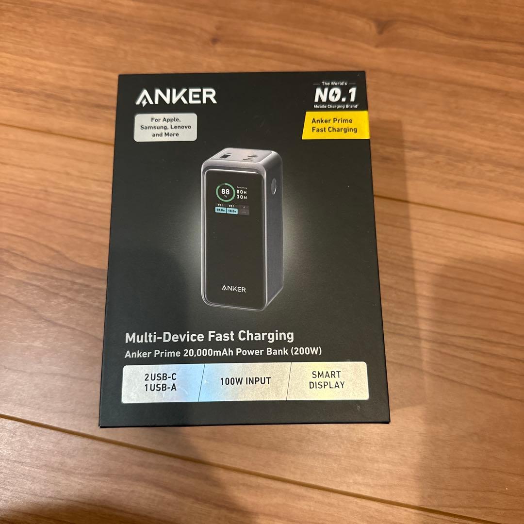 スマホアクセサリー Anker Prime 20,000mAh Power Bank Anker Prime Power Bank (20K, 200W) - Anker US