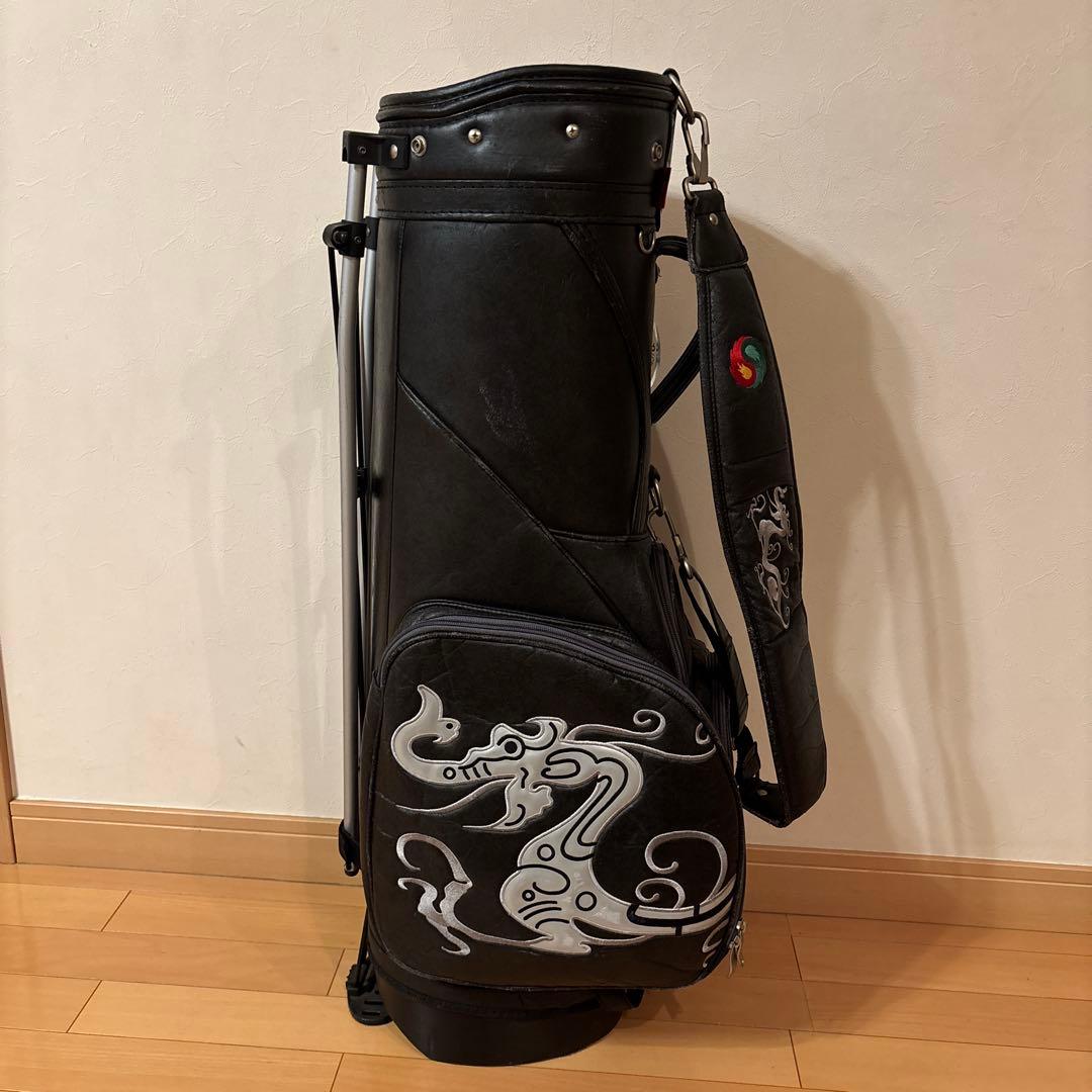 DANCE WITH DRAGON ゴルフバッグ 黒 Amazon | ダンスウィズドラゴン/DANCE WITH DRAGON(秋冬モデル