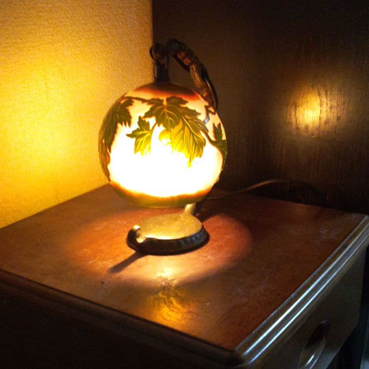 ガレ風ランプ - メルカリ