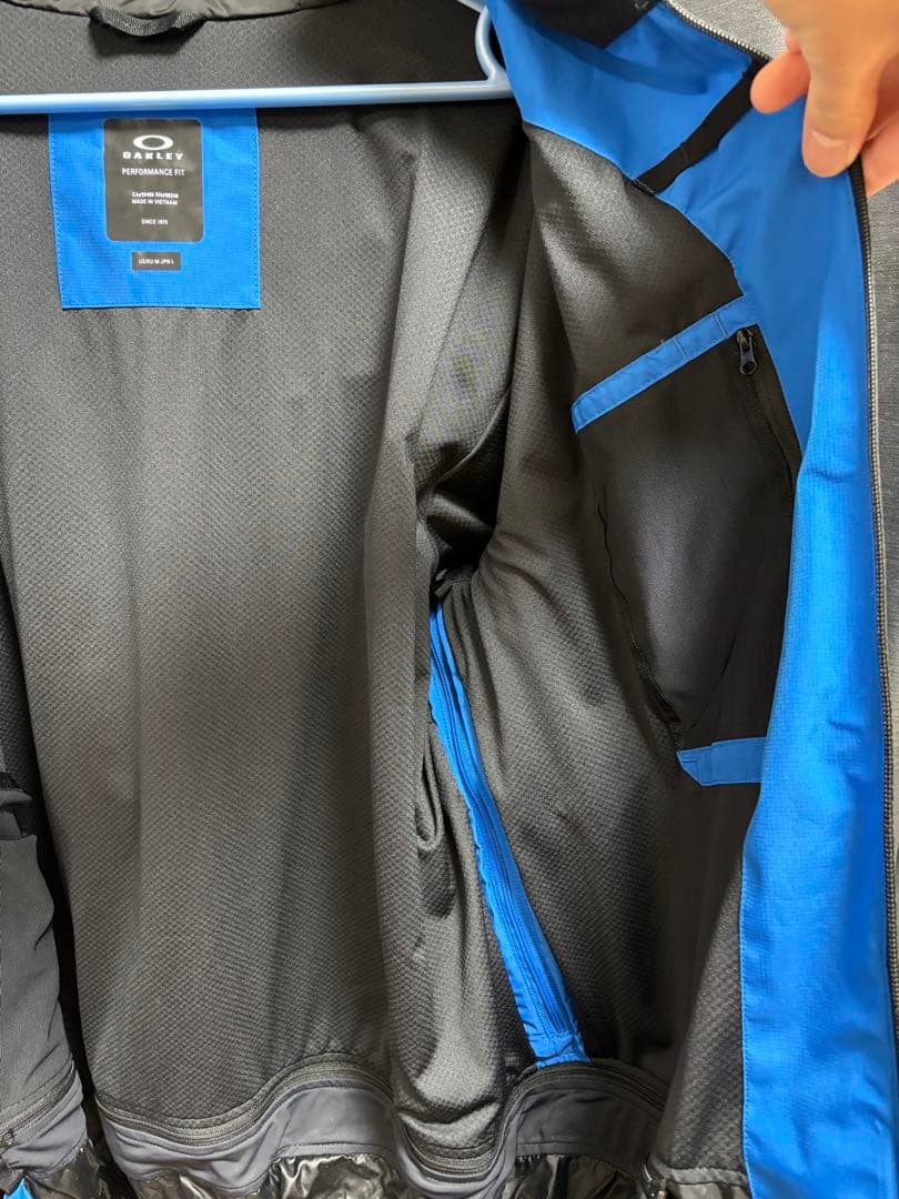 オークリー スノーボードボードウェアGORE-TEX 青 サイズL - メルカリ