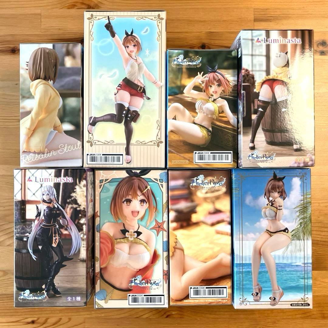 ライザのアトリエ プライズフィギュア 8種まとめ売り