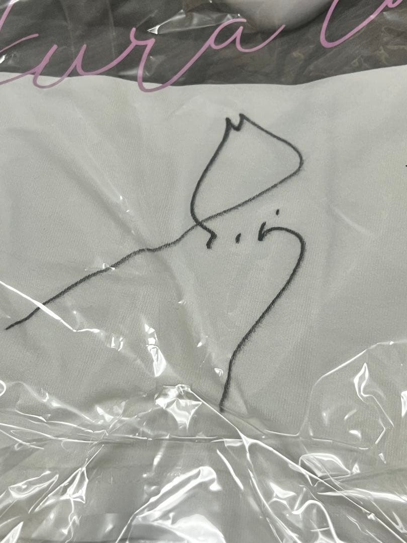 だ*ほ様 のぎBOX 遠藤さくら直筆サイン入りフォトＴシャツ