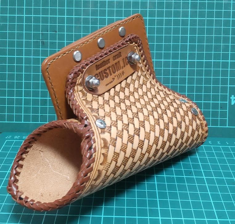 姫路 牛本革 タモホルスター 高剛性 ホルダー ヘチ釣り 落とし込み