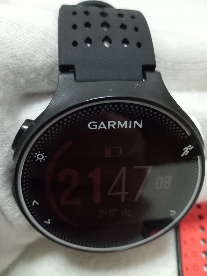 GARMIN ForeAthlete 230J スポーツ計測機能 ブラック 美品 - メルカリ
