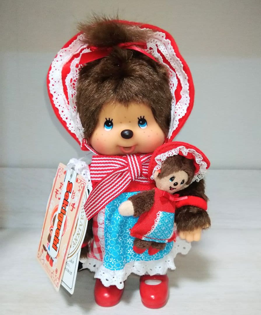 新品 40周年記念 文化人形 モンチッチ 女の子 立ちモン 258500 - メルカリ