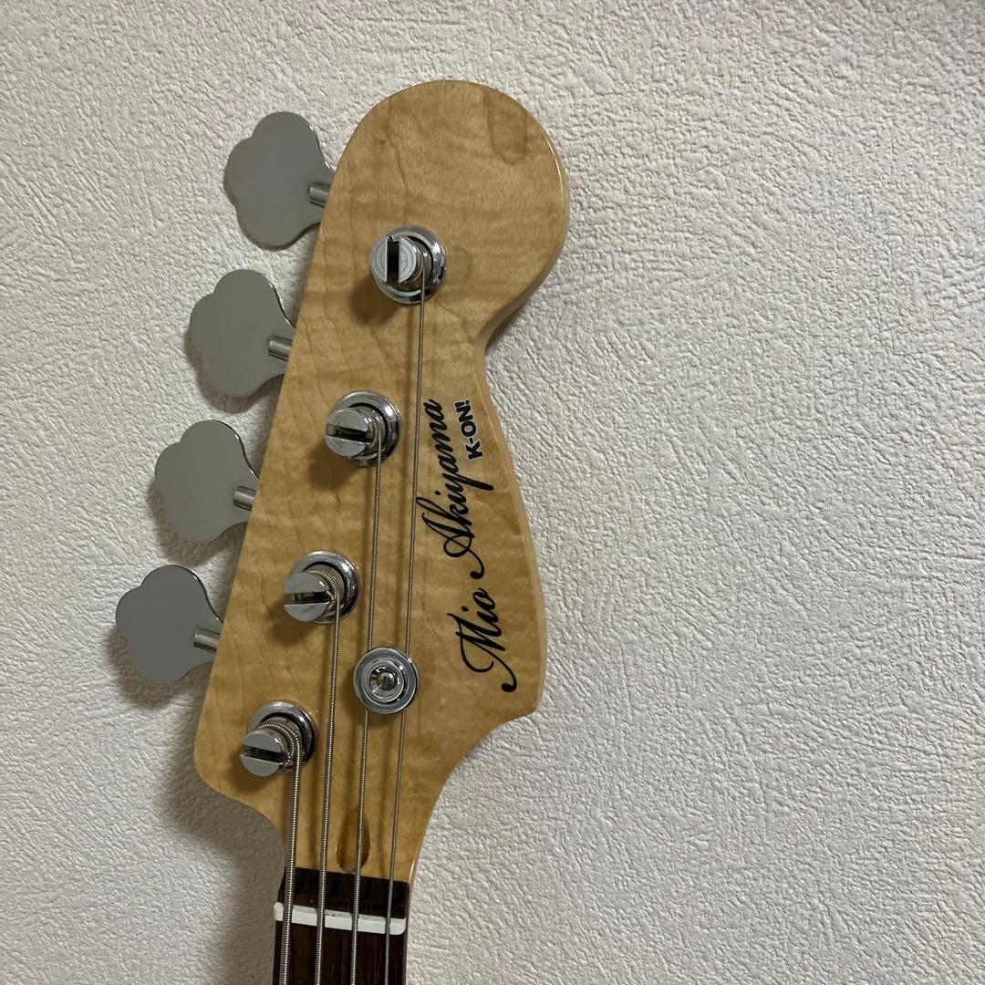 けいおん 秋山澪モデル エレキベース Mio Akiyama - メルカリ