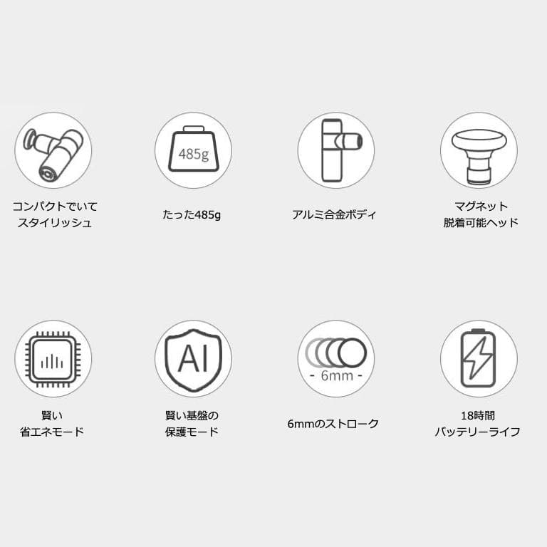 日本初上陸】筋膜リリース Feiyutech KICA K2 マッサージガン