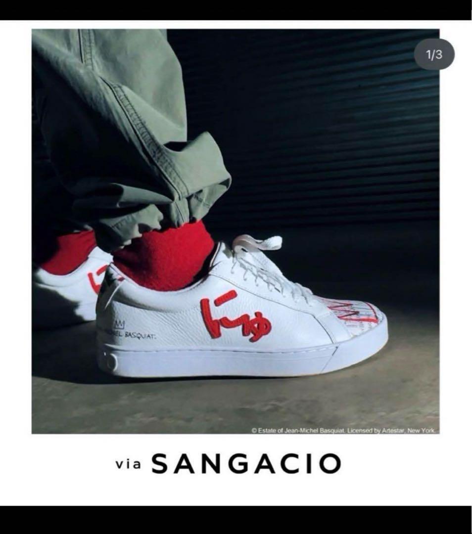 抽選販売限定】24cm SANGACIO スニーカー にゅ〜ず バスキア - メルカリ