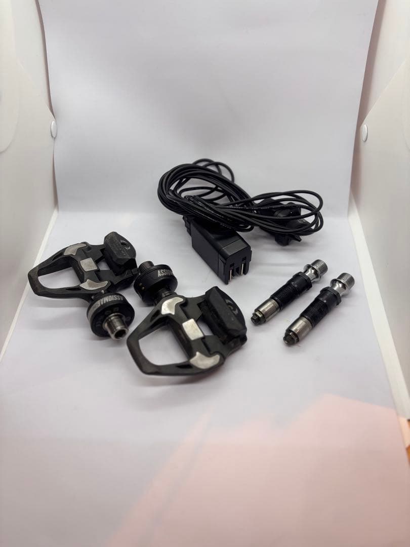 favelo ASSIOMA DUO-shiペダルボディR8000使用品 ファベロ ASSIOMA DUO-Shi シマノ製ペダルボディに適合するパワー