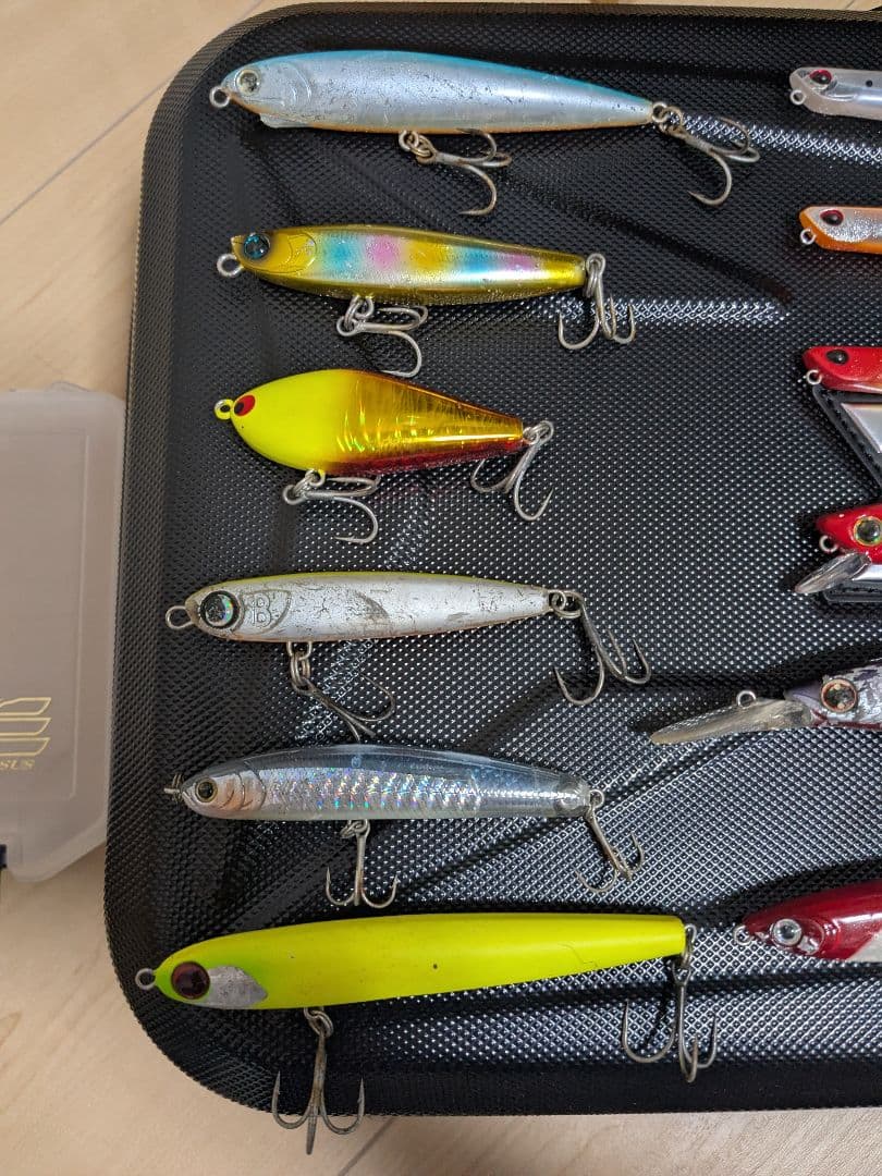 シーバスルアー 17個セット クリアケース付き